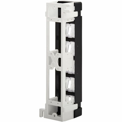 Tripp Lite by Eaton 12-Port Wall-Mount Patch Panel for UTP Keystone Jacks, Rotatable Modules N062-012-KJ-WM