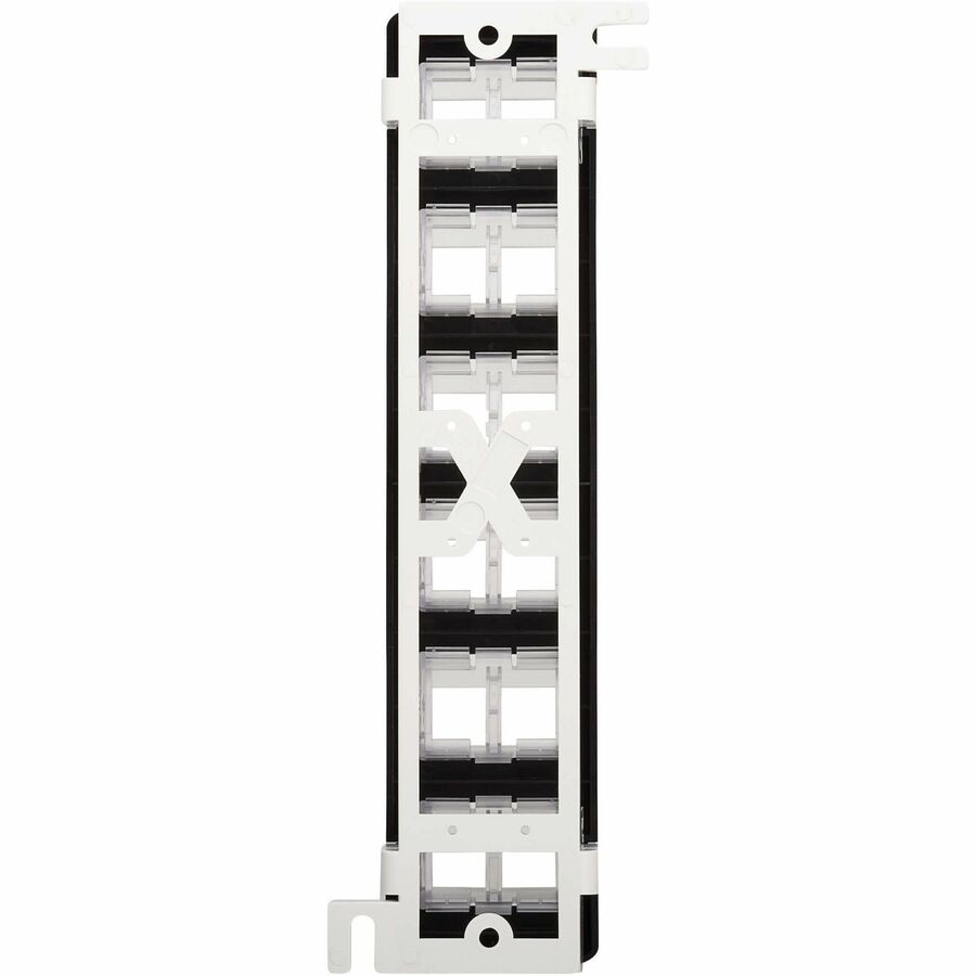 Tripp Lite by Eaton 12-Port Wall-Mount Patch Panel for UTP Keystone Jacks, Rotatable Modules N062-012-KJ-WM