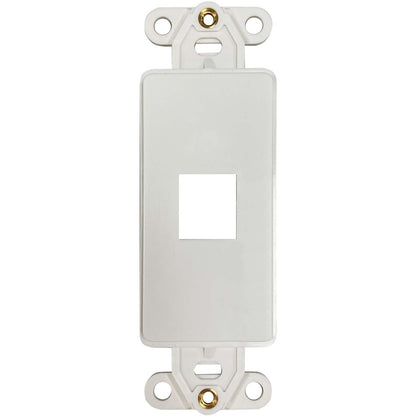 Tripp Lite by Eaton N042DAB-001V-IV 1-Port Antibacterial Wall-Mount Insert, Ivory N042DAB-001V-IV