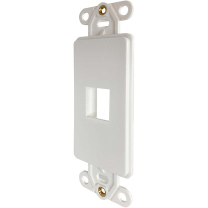 Tripp Lite by Eaton N042DAB-001V-IV 1-Port Antibacterial Wall-Mount Insert, Ivory N042DAB-001V-IV