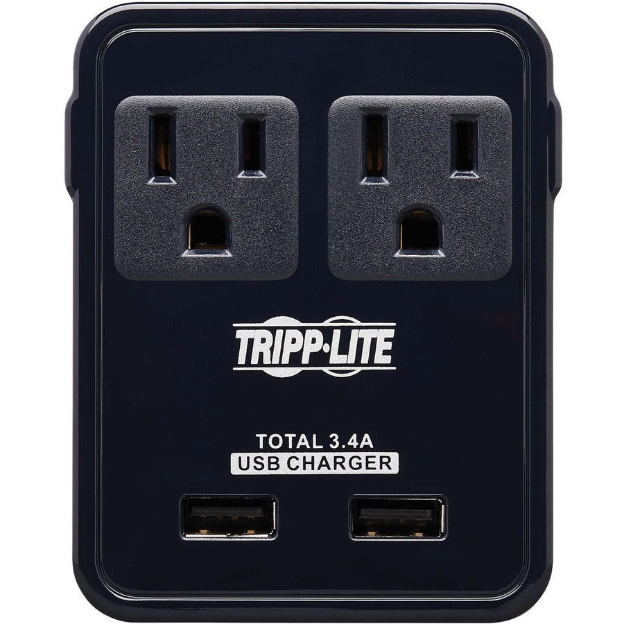 Tripp Lite by Eaton Safe-IT SK2UTRAVAM 4-Outlets Power Plug SK2UTRAVAM