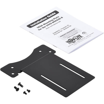 Tripp Lite by Eaton U442-DOCK20-VMB Mounting Plate for Docking Station, Monitor - Black U442-DOCK20-VMB