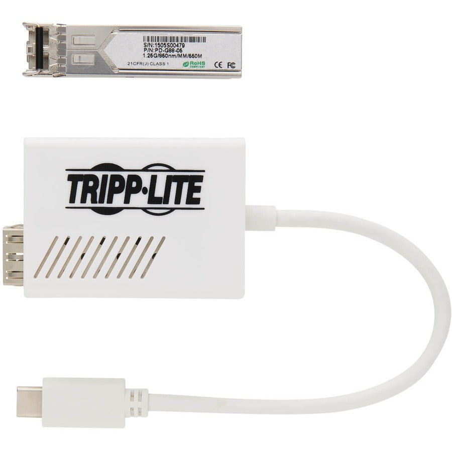 Tripp Lite by Eaton U436-SMF-1G-LC Gigabit Ethernet Card U436-SMF-1G-LC