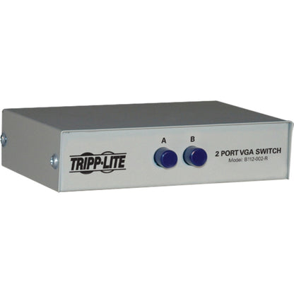 Tripp Lite 2-Port Manual VGA/SVGA Video Switch (3x HD15F) B112-002-R