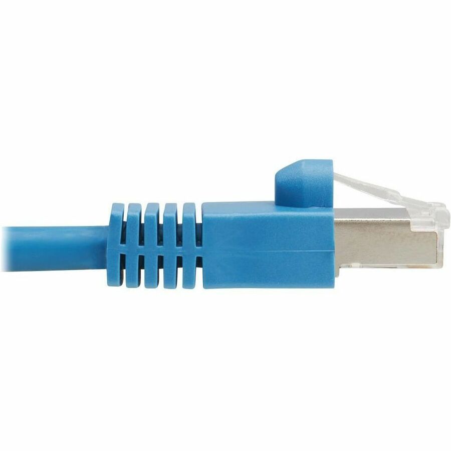 Tripp Lite by Eaton Cat8 40G Snagless SSTP Ethernet Cable (RJ45 M/M), PoE, LSZH, Blue, 2 m (6.6 ft.) N272L-F02M-BL