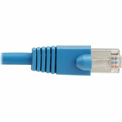 Tripp Lite by Eaton Cat8 40G Snagless SSTP Ethernet Cable (RJ45 M/M), PoE, LSZH, Blue, 2 m (6.6 ft.) N272L-F02M-BL