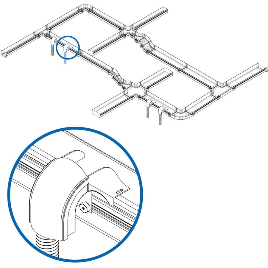 Tripp Lite by Eaton Waterfall Adapter, 130 mm SRFC4WTRFL36