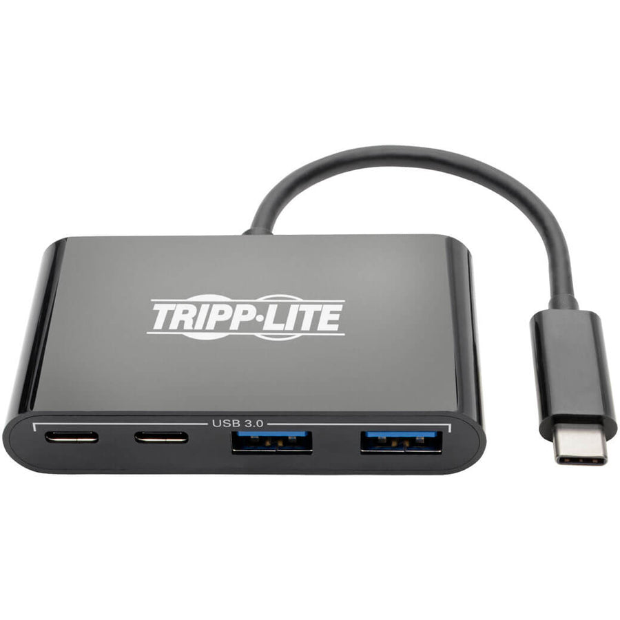 Tripp Lite by Eaton U460-004-2A2CB USB 3.1 Gen 1 USB-C Portable Hub, Black U460-004-2A2CB