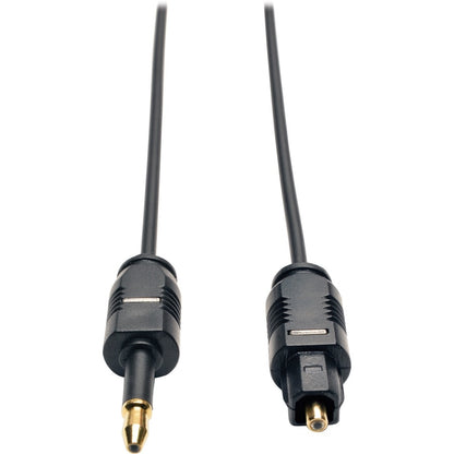 Tripp Lite 6ft Toslink to Mini Toslink Ultra Thin Digital SPDIF Audio Cable 6' 2M 2 Meter A104-02M