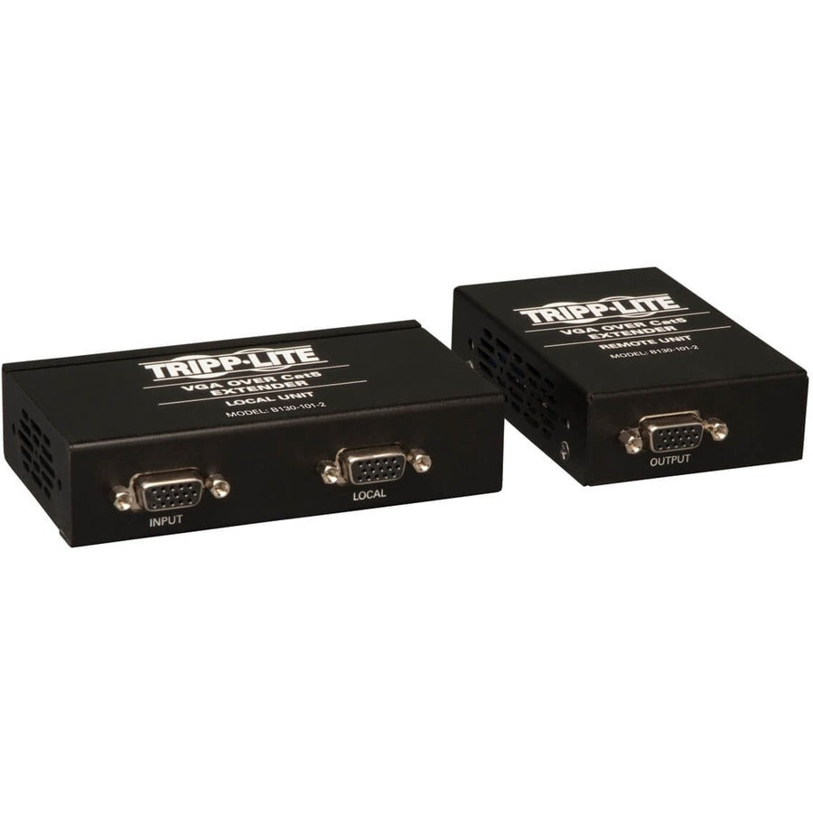 Tripp Lite by Eaton VGA over Cat5 Extender Kit ( Transmitter + Receiver ) B130-101-2