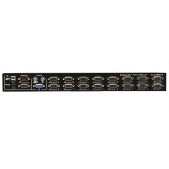 Tripp Lite 16-Port 1U Rackmount USB/PS2 KVM Switch - Steel Housing B042-016