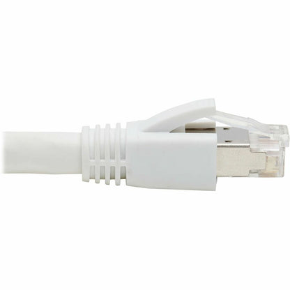 Tripp Lite by Eaton Cat8 40G Snagless SSTP Ethernet Cable (RJ45 M/M), PoE, White, 6 ft. (1.8 m) N272-F06-WH