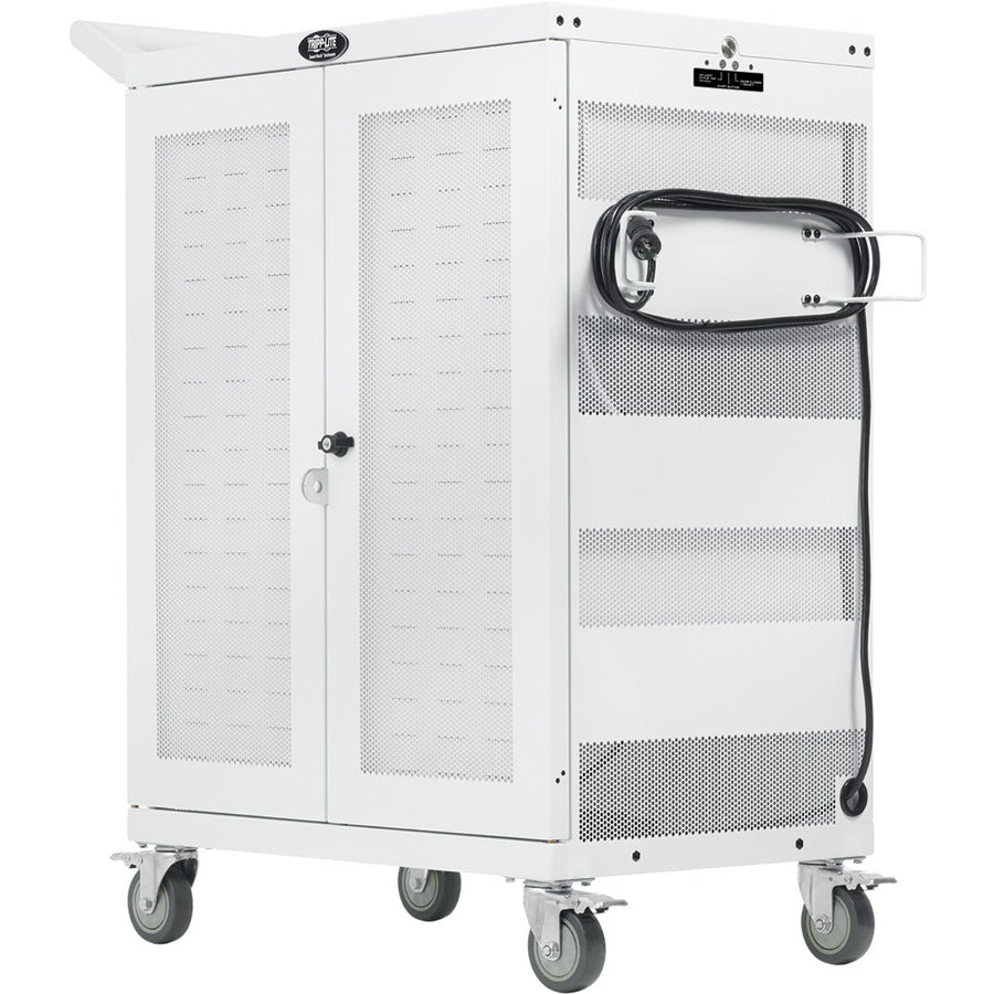 Tripp Lite by Eaton CSC32ACWHG Hospital-Grade 32-Device UV Charging Cart, White CSC32ACWHG