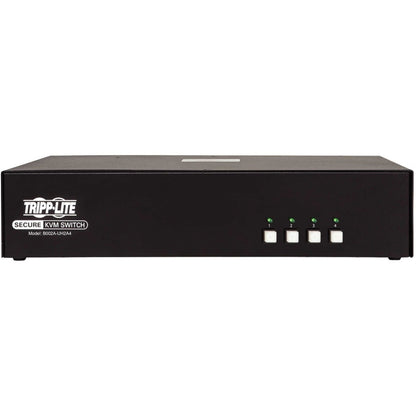 Tripp Lite by Eaton 4-Port Dual-Monitor Secure KVM Switch, HDMI - 4K, NIAP PP3.0, Audio, TAA B002A-UH2A4