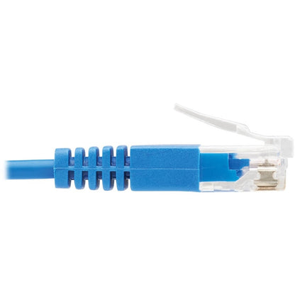 Tripp Lite by Eaton N200-UR07-BL Cat6 Ultra-Slim Ethernet Cable (RJ45 M/M), Blue, 7 ft. N200-UR07-BL