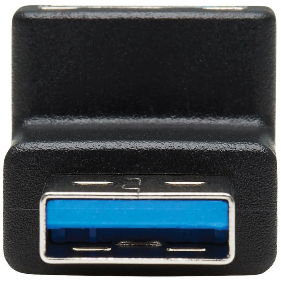 Tripp Lite by Eaton USB 3.0 SuperSpeed Adapter - USB-A to USB-A, M/F, Down Angle, Black U324-000-DN