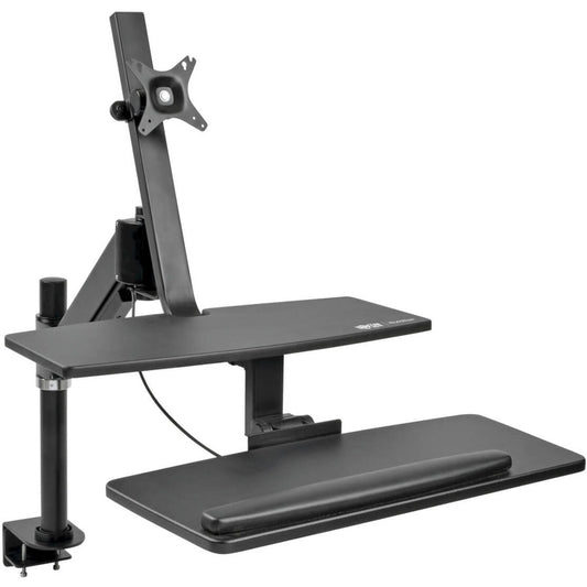 Tripp Lite by Eaton WorkWise Single-Monitor Sit-Stand Desk Clamp Workstation WWSS1327CP