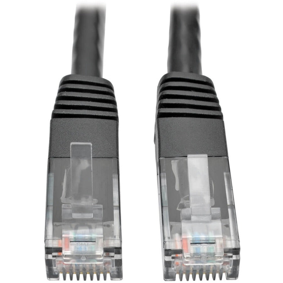 Tripp Lite by Eaton Cat6 Gigabit Molded Patch Cable (RJ45 M/M), Black, 6 ft N200-006-BK