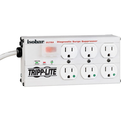 Tripp Lite Isobar 6 Outlets 120V Surge Suppressor ISOBAR6ULTRAHG