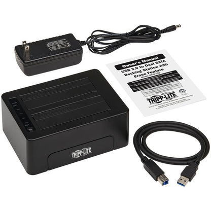 Tripp Lite by Eaton U339-E02 Drive Enclosure - USB 3.0 Type B Host Interface - UASP Support External - Black U339-E02