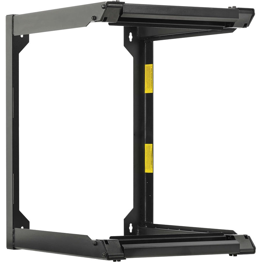 Tripp Lite by Eaton SmartRack 12U Wall-Mount 2-Post Open Frame Rack, Hinged Front, Heavy Duty SRWO12US2