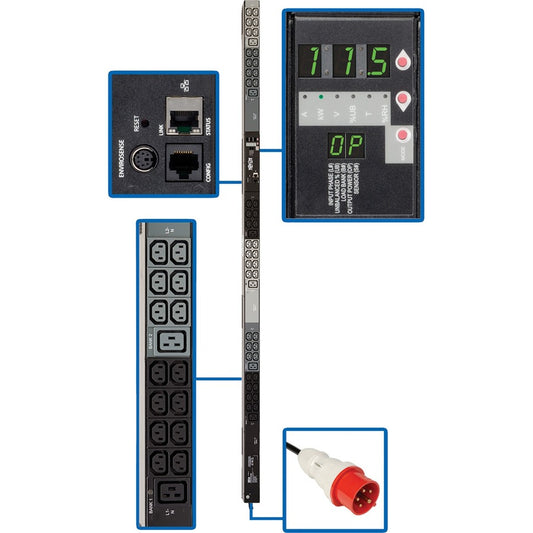 Tripp Lite by Eaton Monitored PDU3XVN6G20 48-Outlets PDU PDU3XVN6G20