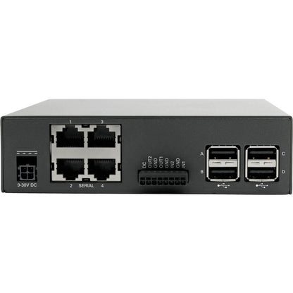 Tripp Lite by Eaton 4-Port Console Server with Dual GB NIC, 4G, Flash and 4 USB Ports B093-004-2E4U