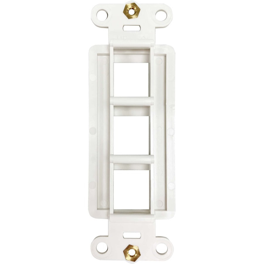 Tripp Lite by Eaton N042DAB-003V-IV 3-Port Antibacterial Wall-Mount Insert, Ivory N042DAB-003V-IV