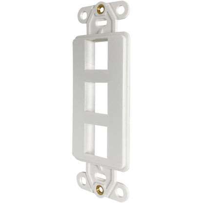 Tripp Lite by Eaton N042DAB-003V-IV 3-Port Antibacterial Wall-Mount Insert, Ivory N042DAB-003V-IV