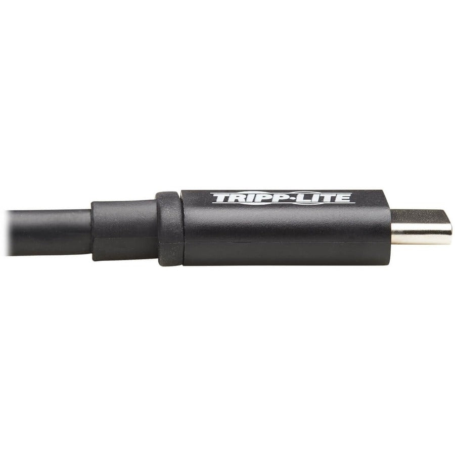 Tripp Lite by Eaton Thunderbolt 3 Cable, M/M, 0.5 m, Black MTB3-00M5-5A-B