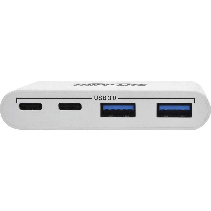 Tripp Lite by Eaton 4-Port USB 3.1 Gen 1 Portable Hub, USB-C to (x2) USB-A and (x2) USB-C U460-004-2A2C