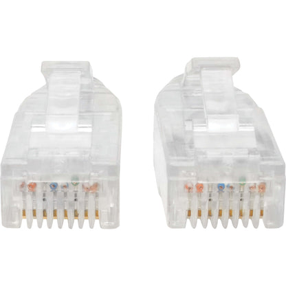 Tripp Lite by Eaton Cat6 UTP Patch Cable (RJ45) - M/M, Gigabit, Snagless, Molded, Slim, Gray, 8 in. N201-S8N-GY