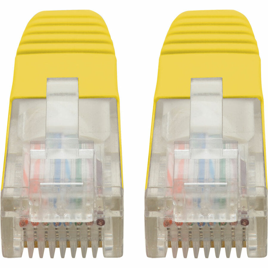 Tripp Lite by Eaton Cat5e 350 MHz Molded UTP Patch Cable (RJ45 M/M), Yellow, 2 ft. N002-002-YW