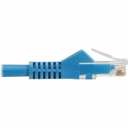 Tripp Lite by Eaton Cat6 Gigabit Snagless Molded UTP Ethernet Cable (RJ45 M/M),PoE,LSZH,Blue,10m N201L-10M-BL