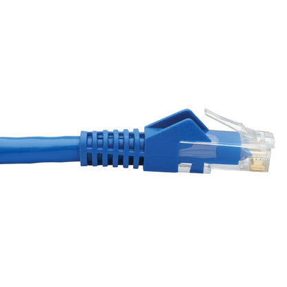 Tripp Lite by Eaton Cat6 Keystone Jack Cable Assembly, RJ45 M/F, 18 in., Blue N237-F18N-WHSH