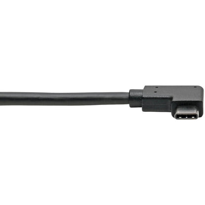 Tripp Lite by Eaton U428-06N-F-CRA Right-Angle USB Type-C to Type-A Adapter Cable, M/F, 6 in. U428-06N-F-CRA