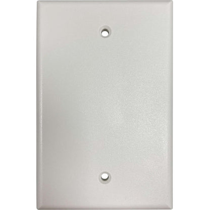 Tripp Lite by Eaton Safe-IT Blank Wall Plate, Antibacterial, Ivory Matte, TAA N042AB-000-IVM