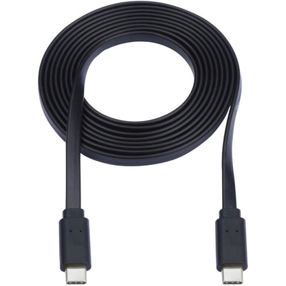 Tripp Lite by Eaton USB-C to USB-C Cable, M/M, Black, 3 ft. (0.9 m) U040-003-C-FL