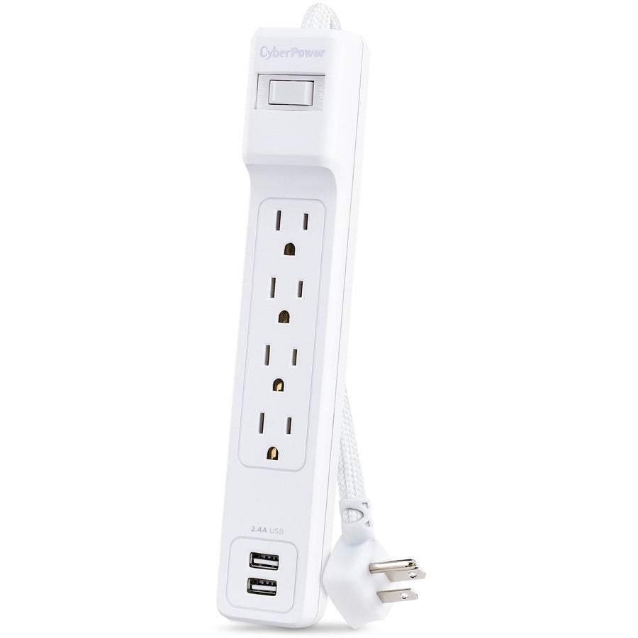 CyberPower Home Office P406U 4-Outlet Surge Suppressor/Protector P406U