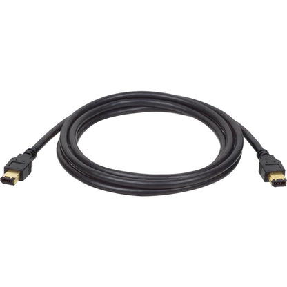 Tripp Lite 15ft FireWire IEEE Cable with Gold Plated Connectors 6pin/6pin M/M 15' F005-015