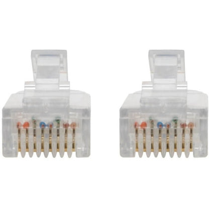 Tripp Lite by Eaton Cat6 UTP Patch Cable (RJ45) - M/M, Gigabit, Snagless, Molded, Slim, Blue, 7 ft. N201-S07-BL