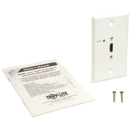 Tripp Lite by Eaton HDMI Over Cat5 Passive Extender Remote Wallplate B126-1P0-WP-1