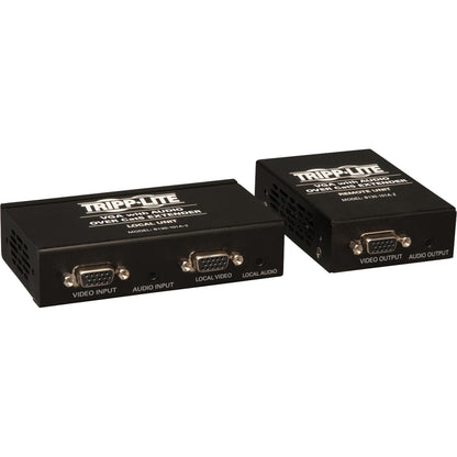 Tripp Lite by Eaton VGA + Audio over Cat5 Extender Kit (Transmitter + Receiver) B130-101A-2