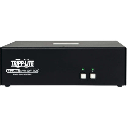 Tripp Lite by Eaton B002A-DP2AC2 2-Port NIAP PP3.0-Certified DisplayPort KVM Switch B002A-DP2AC2