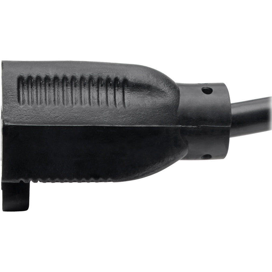 Tripp Lite 19in Power Cord Extension Y Splitter Cable 5-15P to 5-15R 13A 16AWG 18" P024-18N-13A-2R