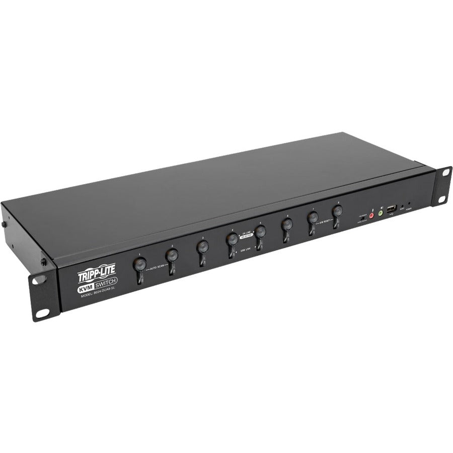 Tripp Lite by Eaton B024-DUA8-SL DVI/USB 8-Port KVM Switch B024-DUA8-SL