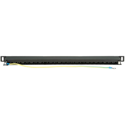 Tripp Lite by Eaton N252A-024-HUSHK Cat6a 24-Port Patch Panel, 0.5U N252A-024-HUSHK