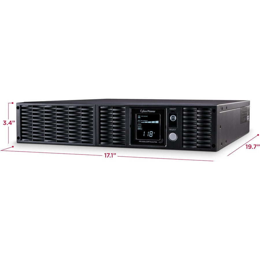 CyberPower PR1500RTXL2UTAA Smart App Sinewave UPS PR1500RTXL2UTAA