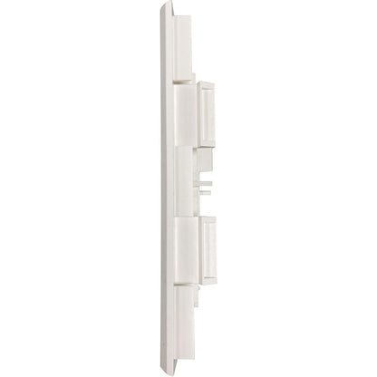 Tripp Lite by Eaton Double-Gang French-Style Gang Frame, White, TAA N042F-WF2