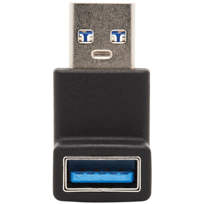 Tripp Lite by Eaton USB 3.0 SuperSpeed Adapter - USB-A to USB-A, M/F, Up Angle, Black U324-000-UP